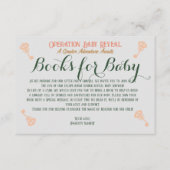 脱出室性別本をベビー エンクロージャーカード (正面)