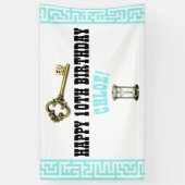 脱出室誕生日バナー 横断幕 (縦)