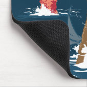 脱出素晴らし – クマのサメ騎兵 マウスパッド (コーナー)