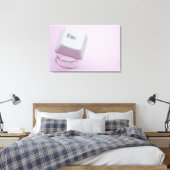 脱出鍵の閉鎖 キャンバスプリント (インサイチュ (寝室))