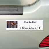 脱出 バンパーステッカー (車上)