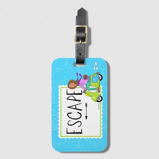 脱出 ラゲッジタグ (正面縦)