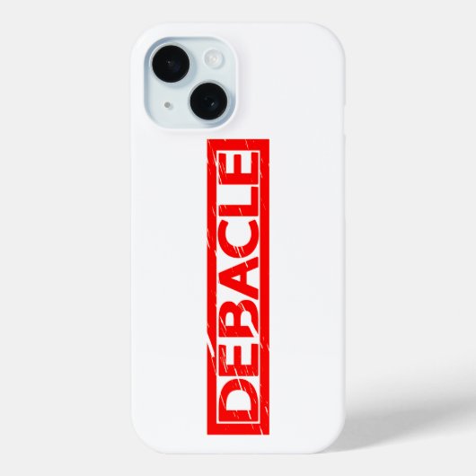脱却スタンプ Case-Mate iPhoneケース (裏面)