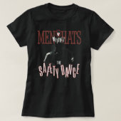 脱帽の男性の安全ダンス安全ダンス Tシャツ (デザイン正面)