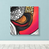 脱帽 キャンバスプリント (インサイチュ (ウッドフロア))