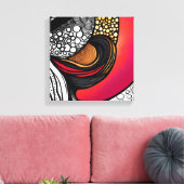 脱帽 キャンバスプリント (インサイチュ (リビング))