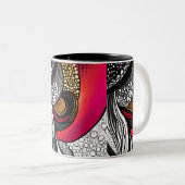 脱帽 ツートーンマグカップ (正面右)