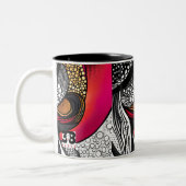 脱帽 ツートーンマグカップ (左)