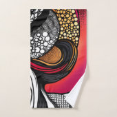 脱帽 バスタオルセット (ハンドタオル)