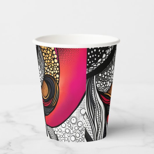 脱帽 紙コップ (正面)