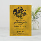 脱帽 – 黄色 招待状 (スタンド正面)