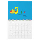 脱帽！2022年カレンダー カレンダー (3月 2027)