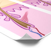 脱毛プロセスポスター ポスター (角)