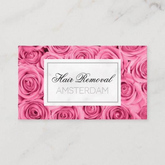 脱毛大理石 名刺 (正面)