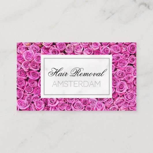 脱毛大理石 名刺 (正面)