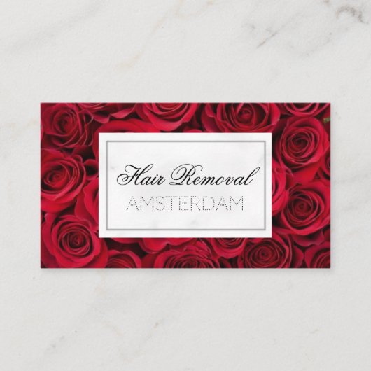 脱毛大理石 名刺 (正面)