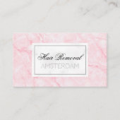 脱毛大理石 名刺 (正面)