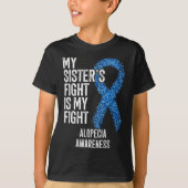 脱毛姉の戦いは私の戦い脱毛脱毛症A Tシャツ (正面)