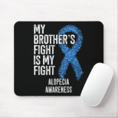 脱毛弟の戦いは私の戦い脱毛脱毛症 マウスパッド (マウス)