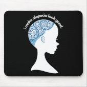 脱毛症アレアタギフト – 脱毛認識度 マウスパッド (正面)