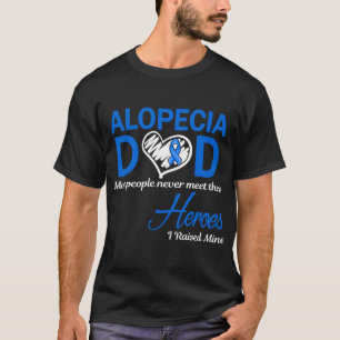 脱毛症パパ私は鉱山を育てた Tシャツ