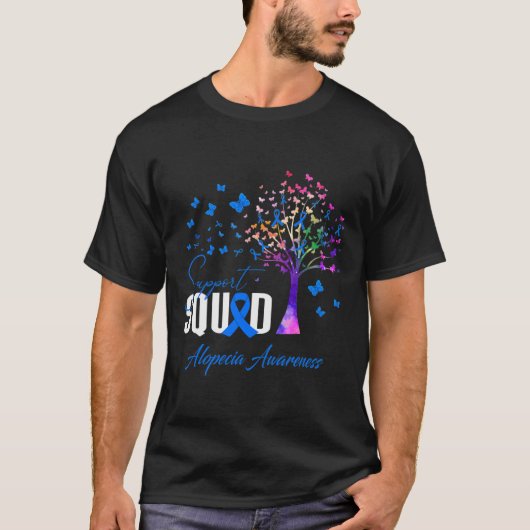 脱毛症対策班認識度 Tシャツ (正面)