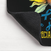 脱毛症認識度ひまわり マウスパッド (コーナー)