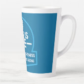 脱毛症認識度サポートギフト カフェラテマグ (右)