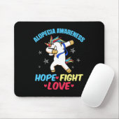 脱毛症認識度脱毛戦士の強さSurv マウスパッド (マウス)