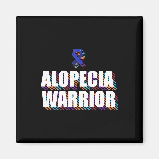 脱毛症認識度脱毛戦士サーヴィ マグネット (正面)