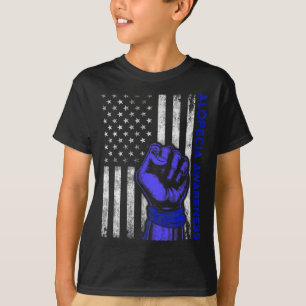 脱毛症認識度脱毛戦士スルヴィ防止 Tシャツ