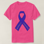 脱毛症認識度 Tシャツ (デザイン正面)