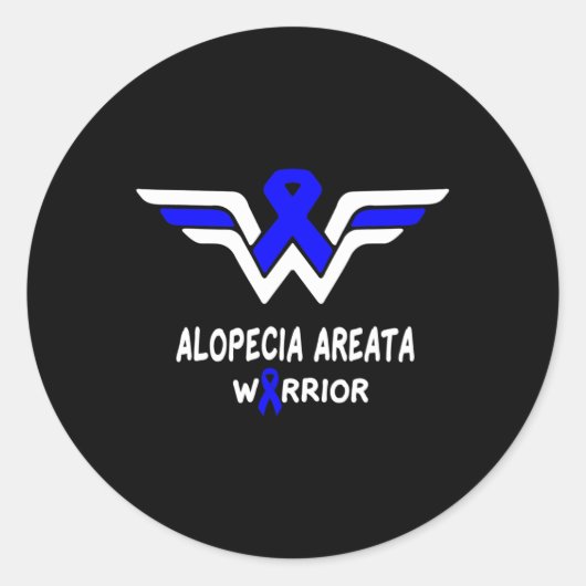 脱毛荒野認識度戦士サポートブルーリブ ラウンドシール (正面)