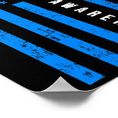 脱毛荒野認識度I衣服ブルーリボンスーポ ポスター (角)