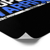 脱毛認識度脱毛ウォリアツール国旗のスール ポスター (角)