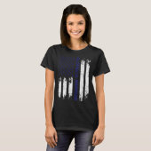 脱毛認識度脱毛ウォリアフラッグツールSur Tシャツ (正面フル)