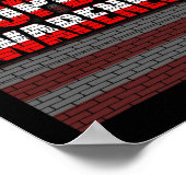 脱毛認識度脱毛戦士気に患者 ポスター (角)