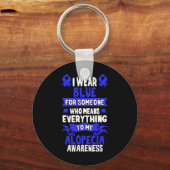 脱毛認識度 – 脱毛症アレアタ キーホルダー (裏面)