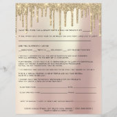 脱毛責任放棄の放棄の放棄を控えめに チラシ (裏面)