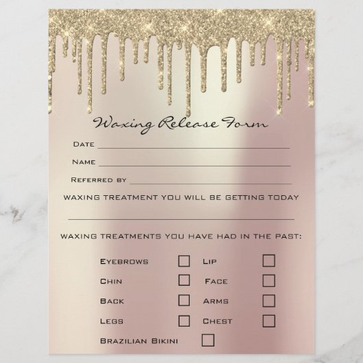 脱毛責任放棄の放棄の放棄を控えめに チラシ (正面)