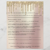 脱毛責任放棄の放棄の放棄を控えめに チラシ (裏面)