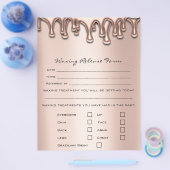 脱毛責任放棄リリースのドリフト1 チラシ (シングル)