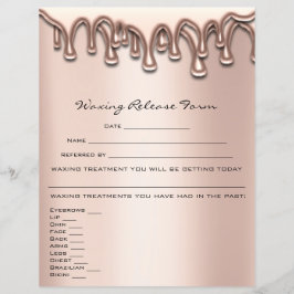 脱毛責任放棄リリースの遅延 チラシ