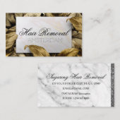 脱毛 名刺 (正面/裏面)