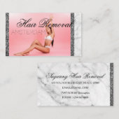 脱毛 名刺 (正面/裏面)