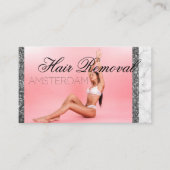 脱毛 名刺 (正面)