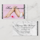 脱毛 名刺 (正面/裏面)