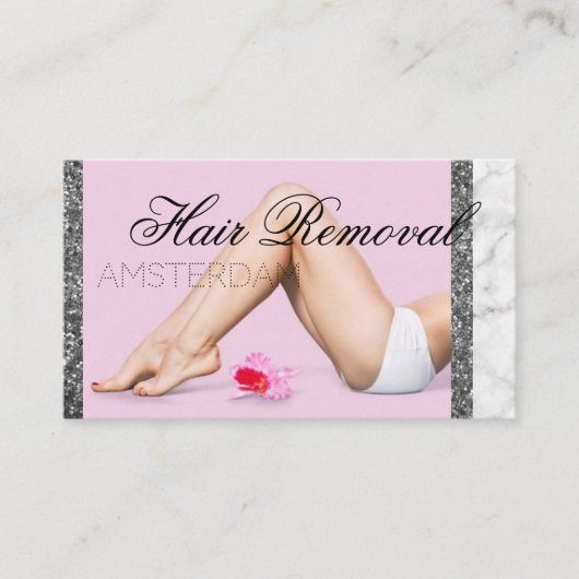 脱毛 名刺 (正面)