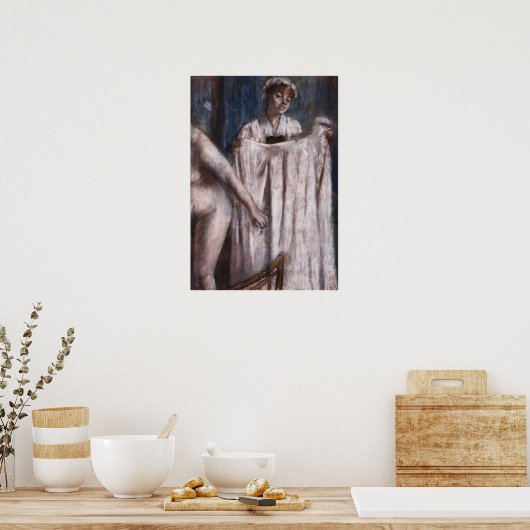 脱気 – トイレ後風呂 ポスター (キッチン)