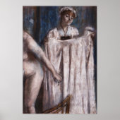 脱気 – トイレ後風呂 ポスター (正面)